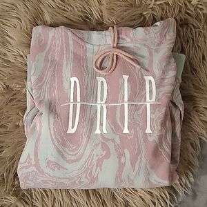 Small women Drip Hoodie NWOT Brooklyn Cloth women's sweatshirt